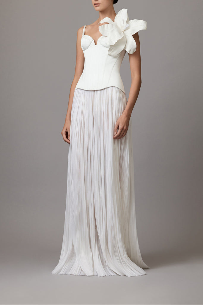 Lilah Gown in Warm White