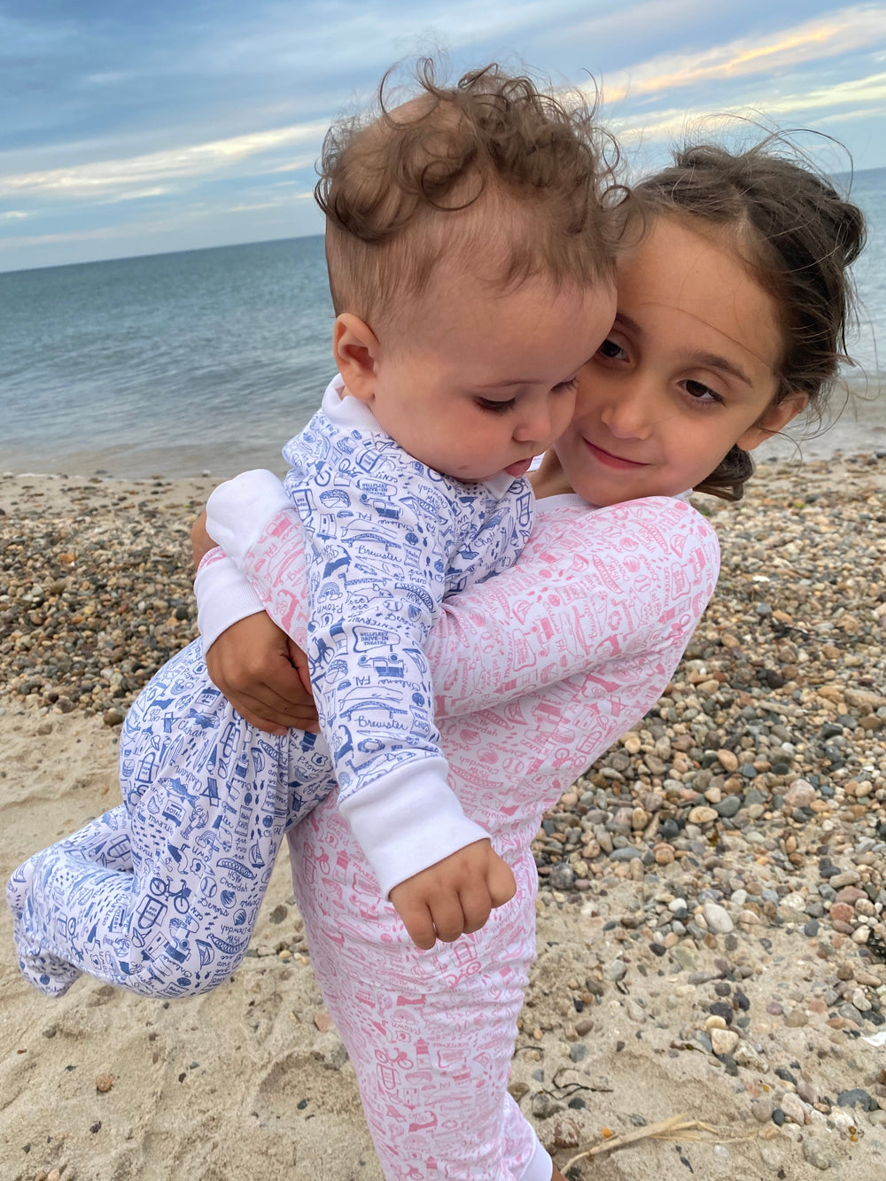 Joy Street Kids Pink Cape Cod Pajamas