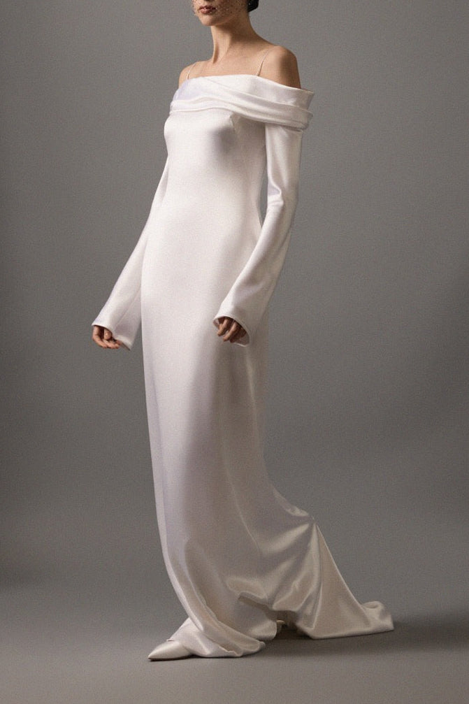 Diana Gown in Warm White