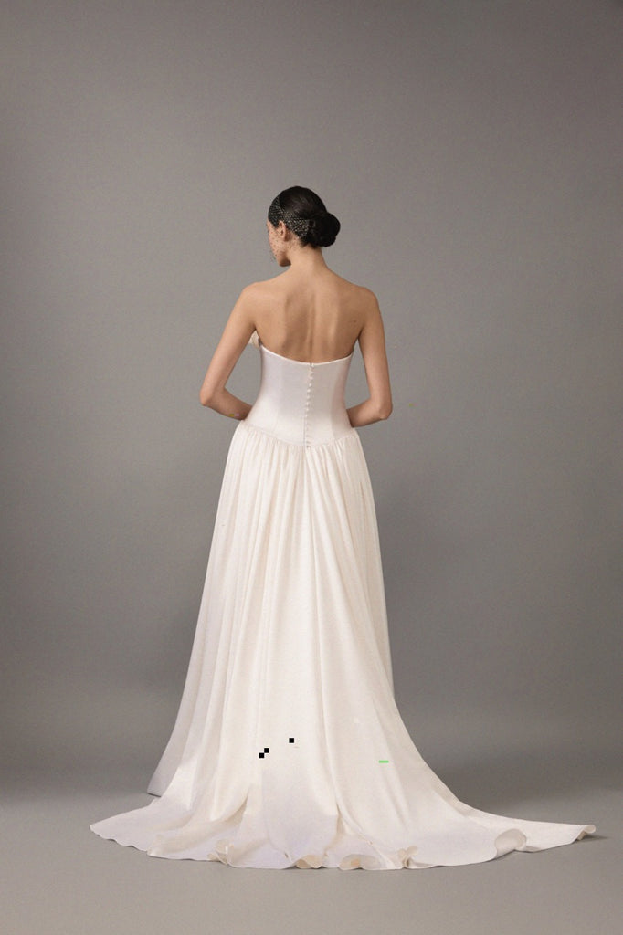 Brittany Gown in Warm White