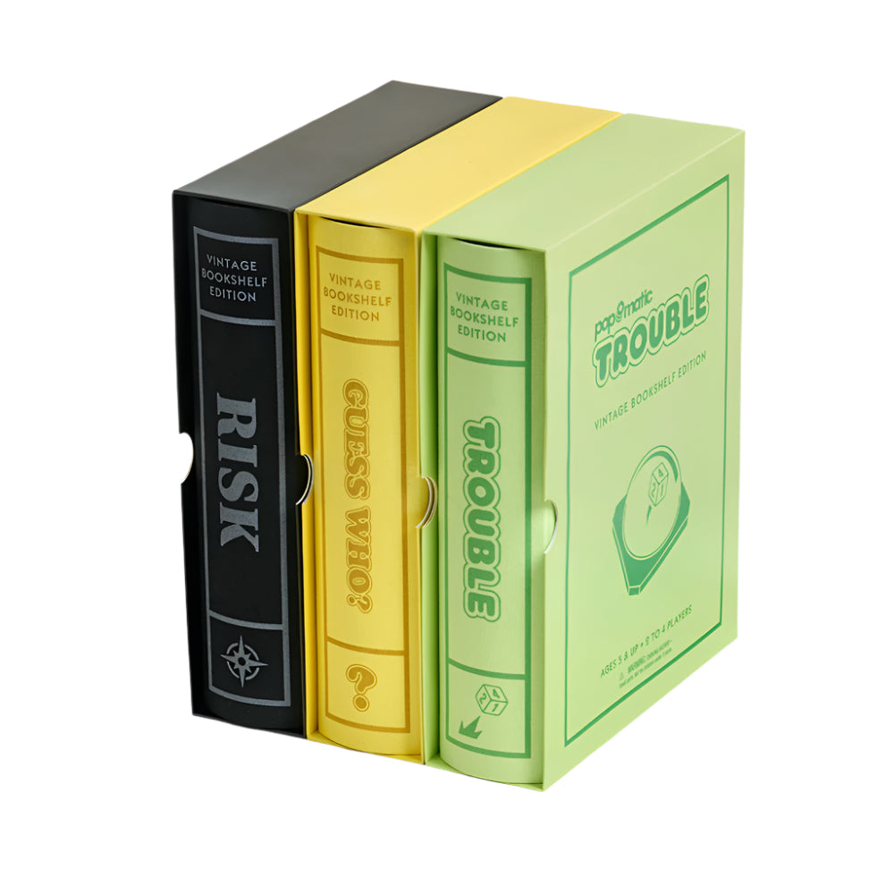 2025 Vintage Bookshelf Assortment, Set of 3