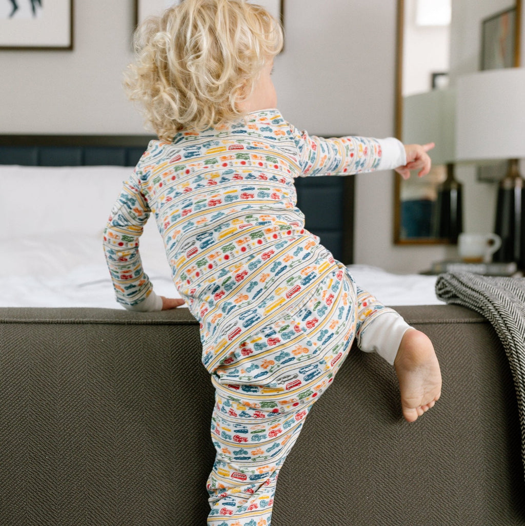 Cars & trucks two piece pj