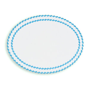 Cora Placemat And Napkin Set In Blue