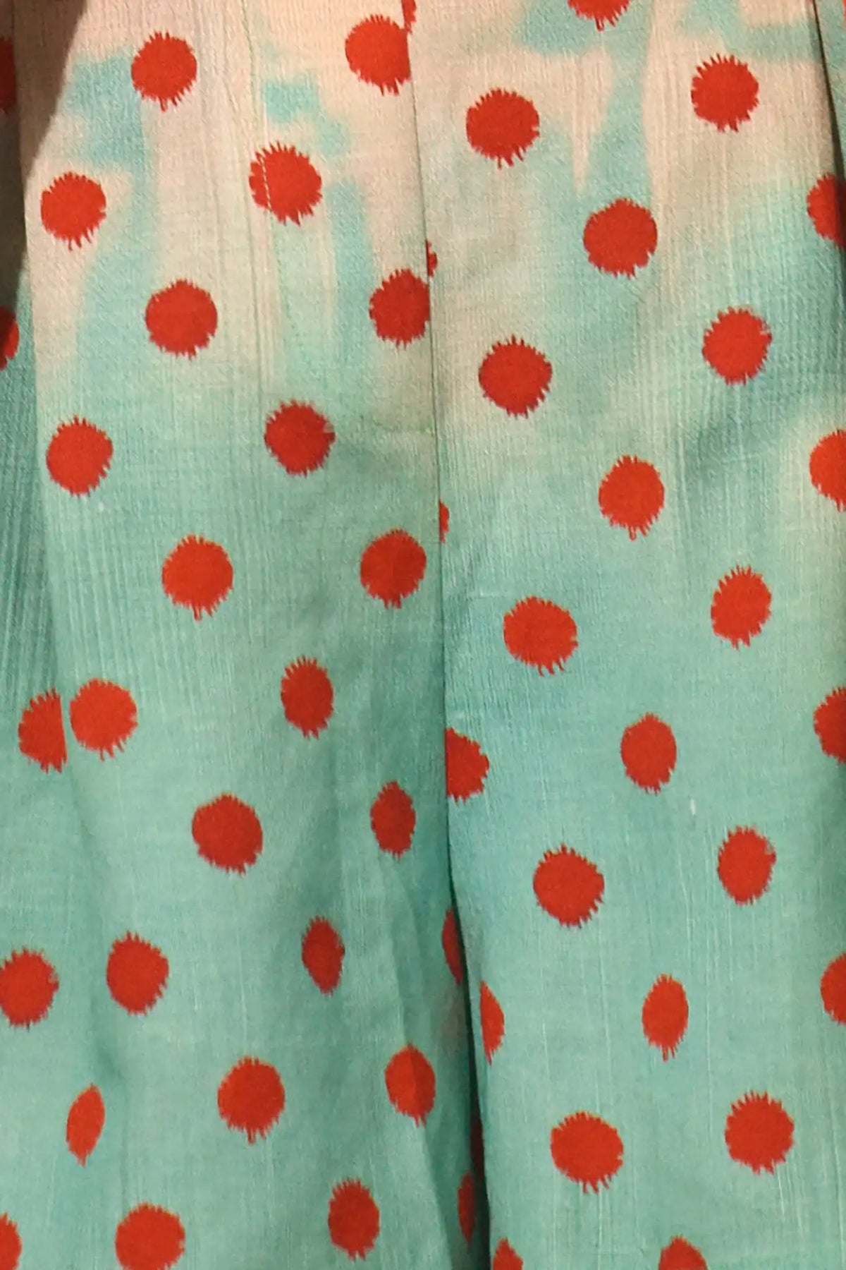 Close up of The Catalina Short in Coral Reef Ombre.