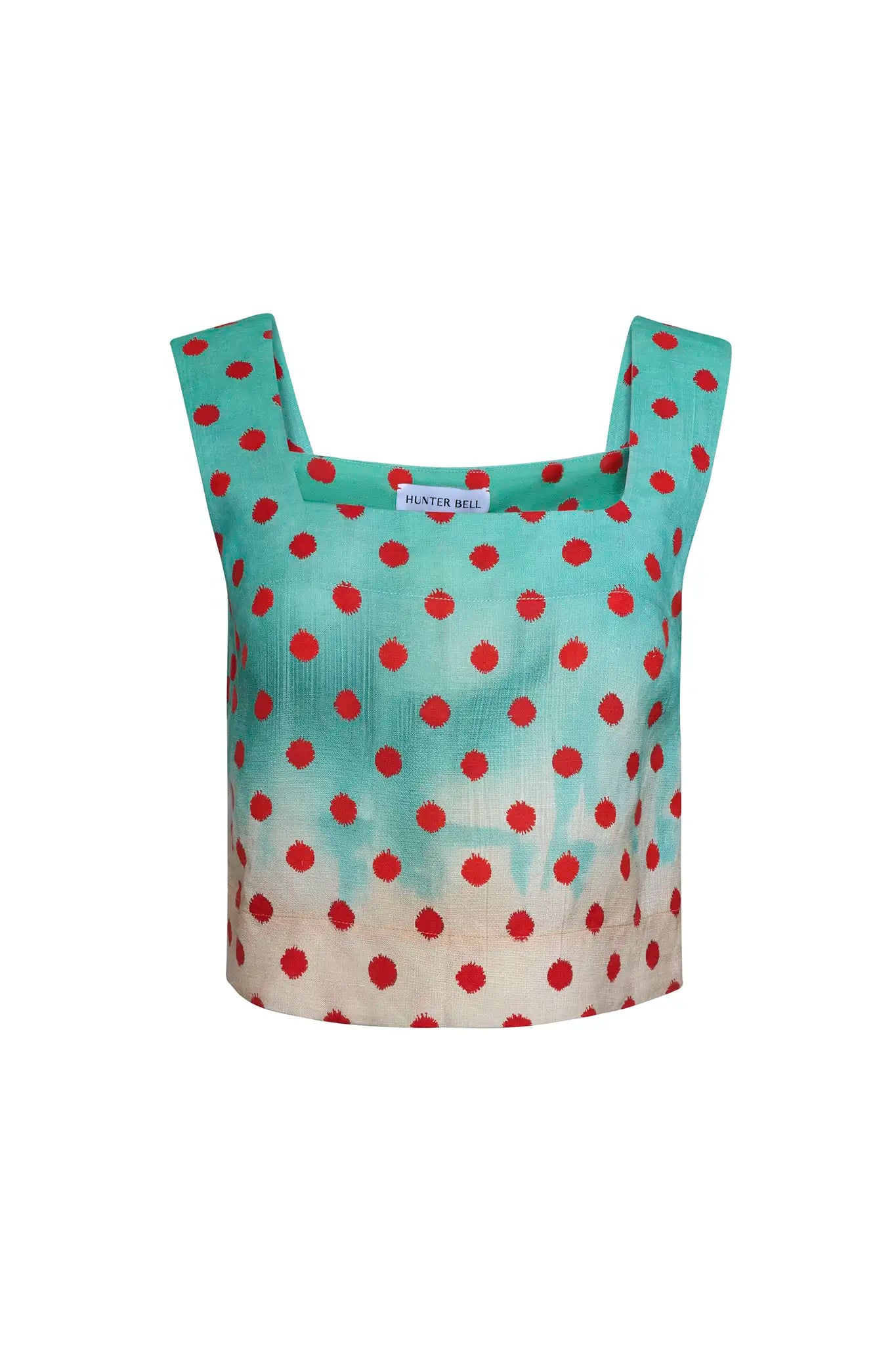 The Corby Top in Coral Reef Ombre.