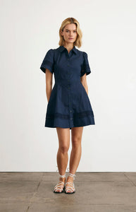 Corinne Dress in Midnight