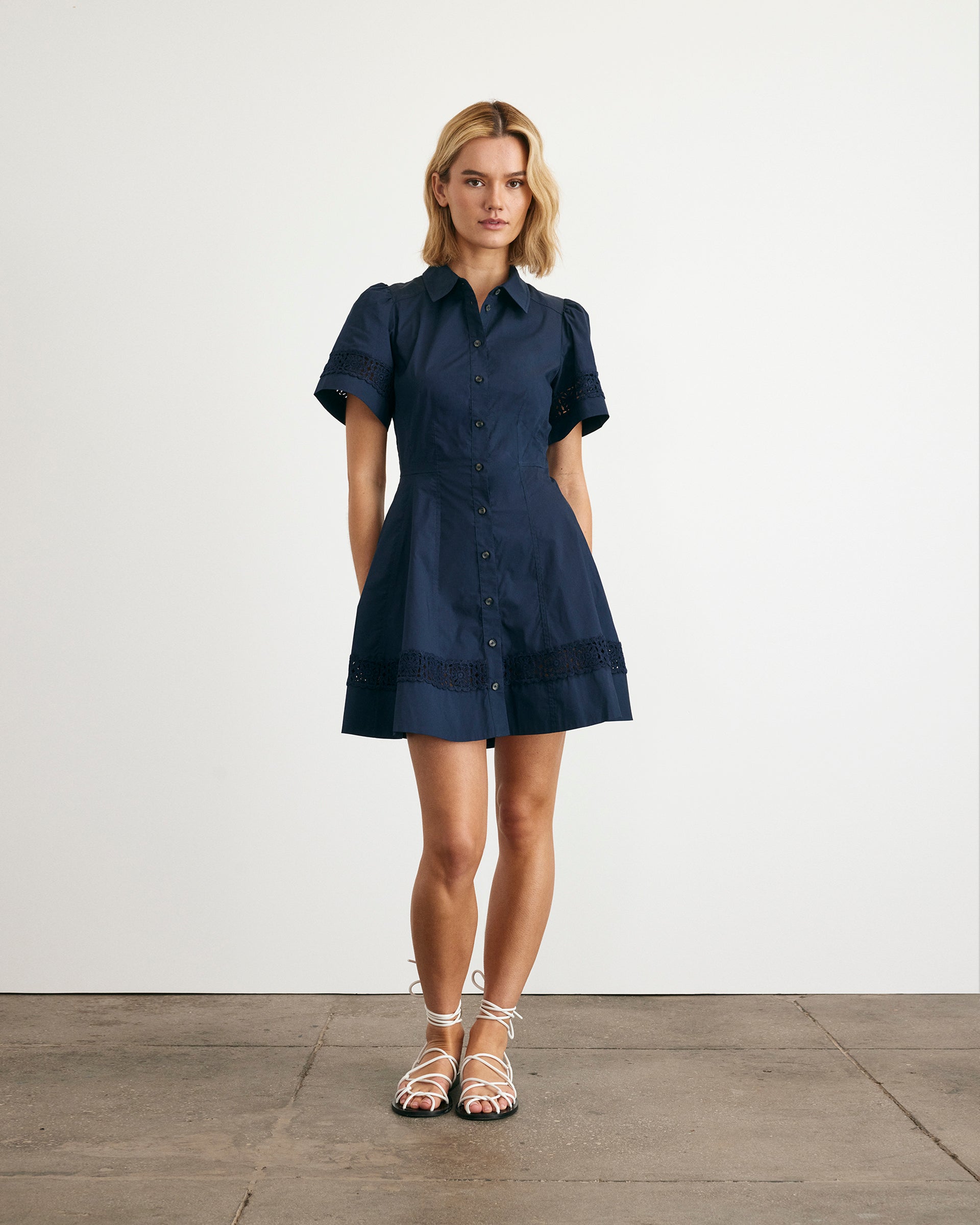 Corinne Dress in Midnight