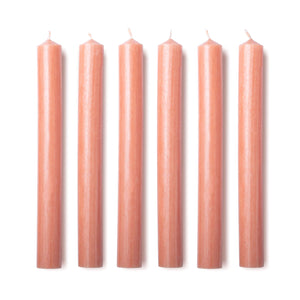 Dinner Candles in Cosmos Orange