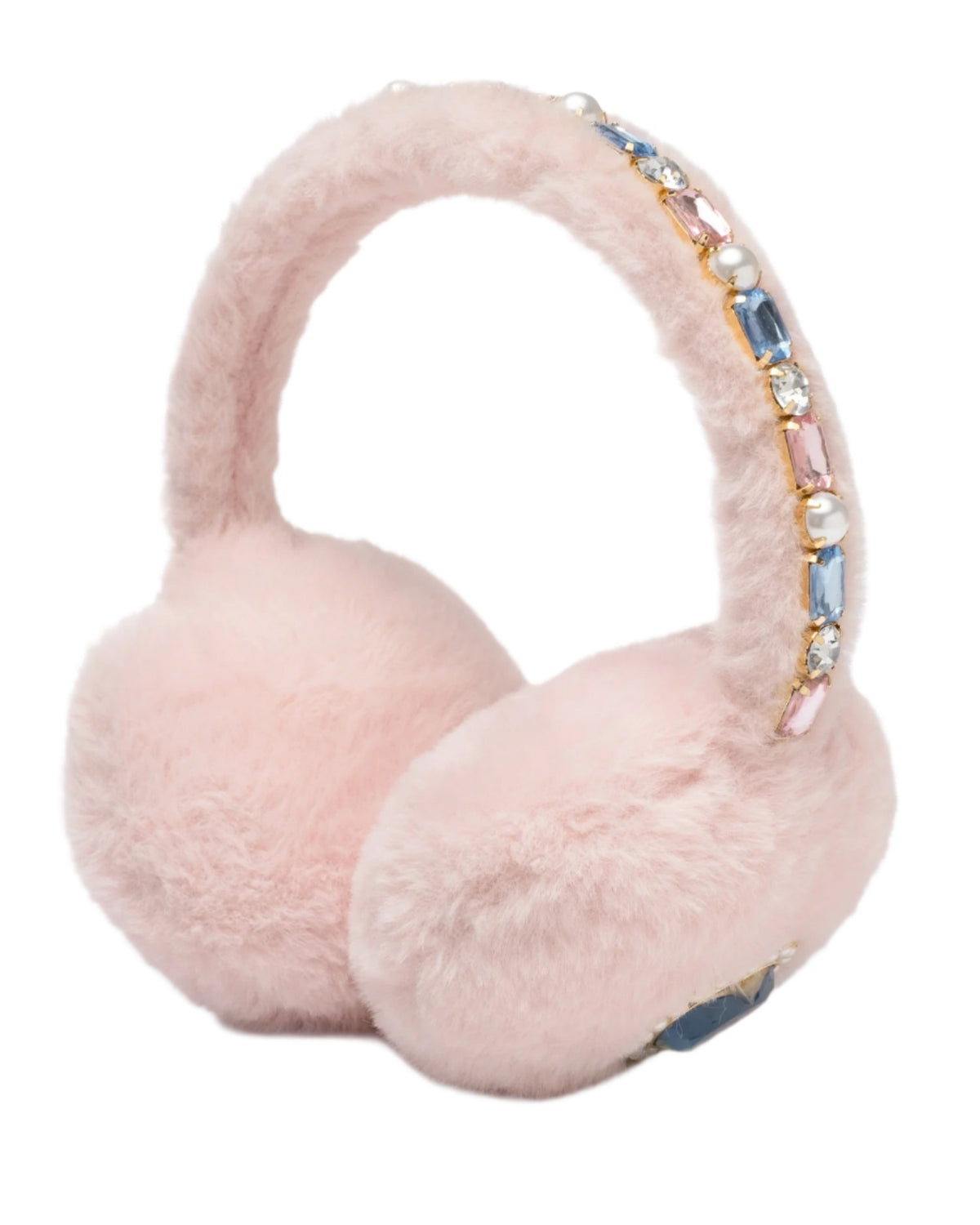 Cotton Candy Jeweled Ear Muffs