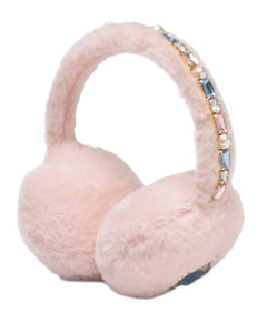 Cotton Candy Jeweled Ear Muffs