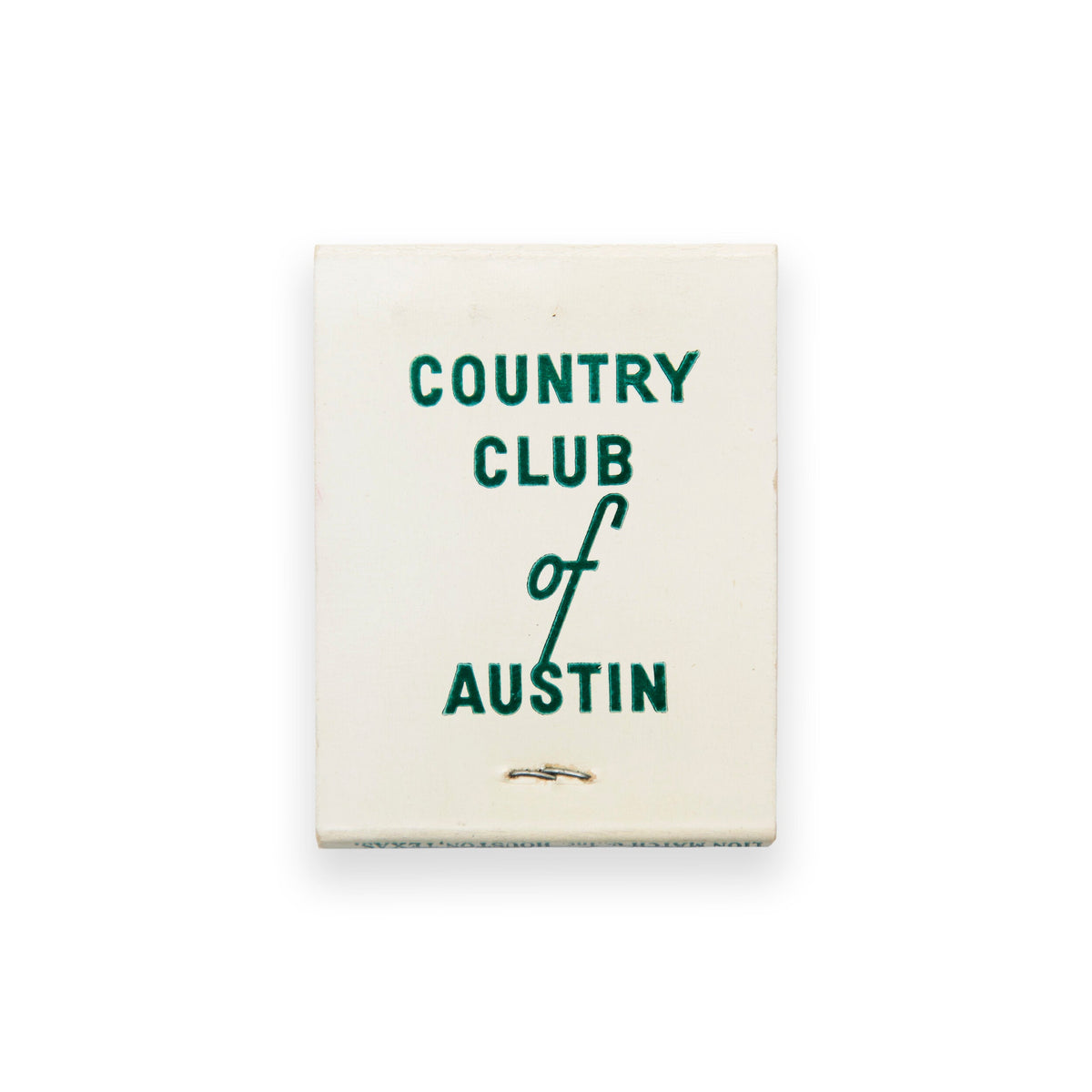 Country Club of Austin (Back)