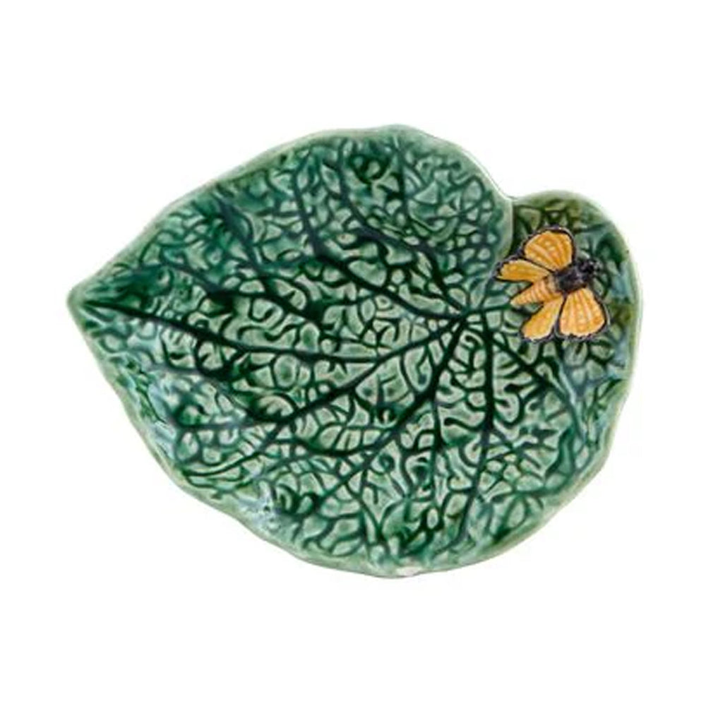 Countryside Leaves Begonia Leaf with Butterfly