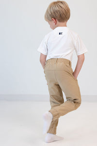 Dress Joggers in Khaki