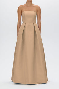 Alice Silk Faille Full Gown