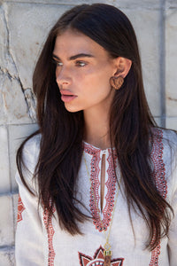 Olivia Kaftan in Cream