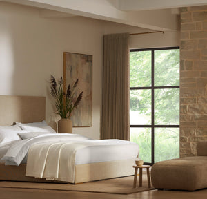 Essential Bed Blanket in Cream