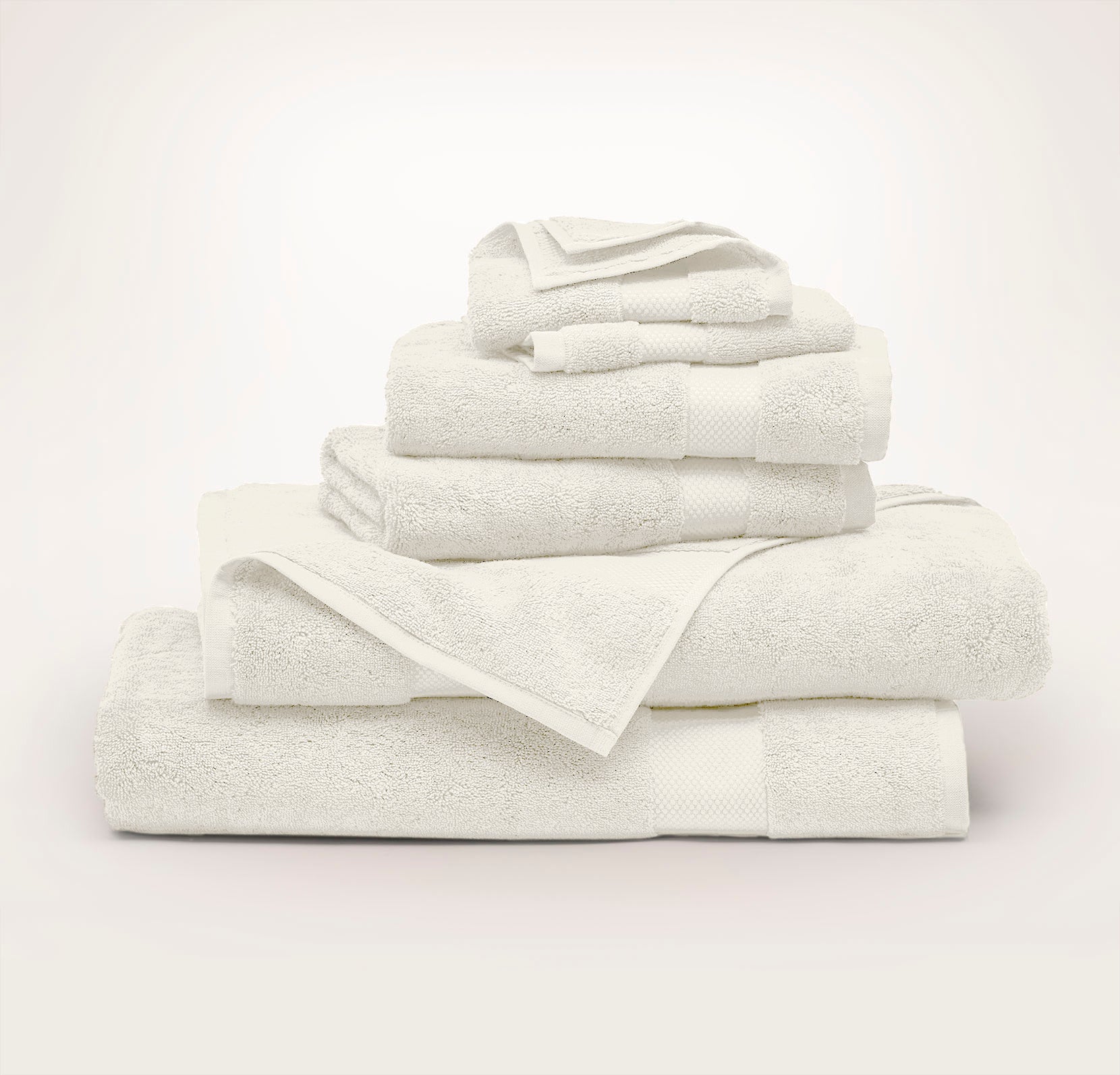 Plush Bath Sheet Set in Cream