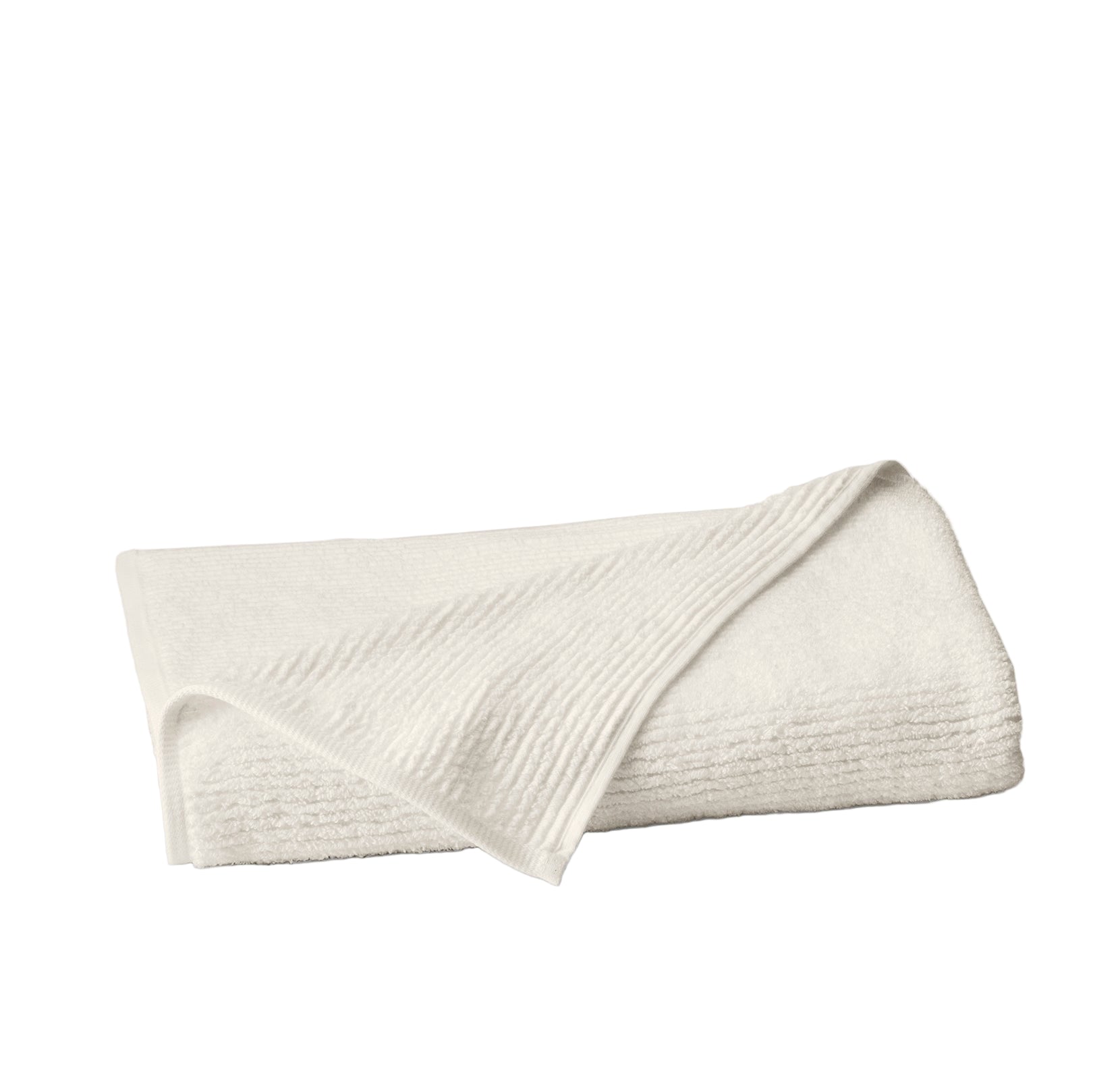Turkish Ribbed Bath Sheet in Cream