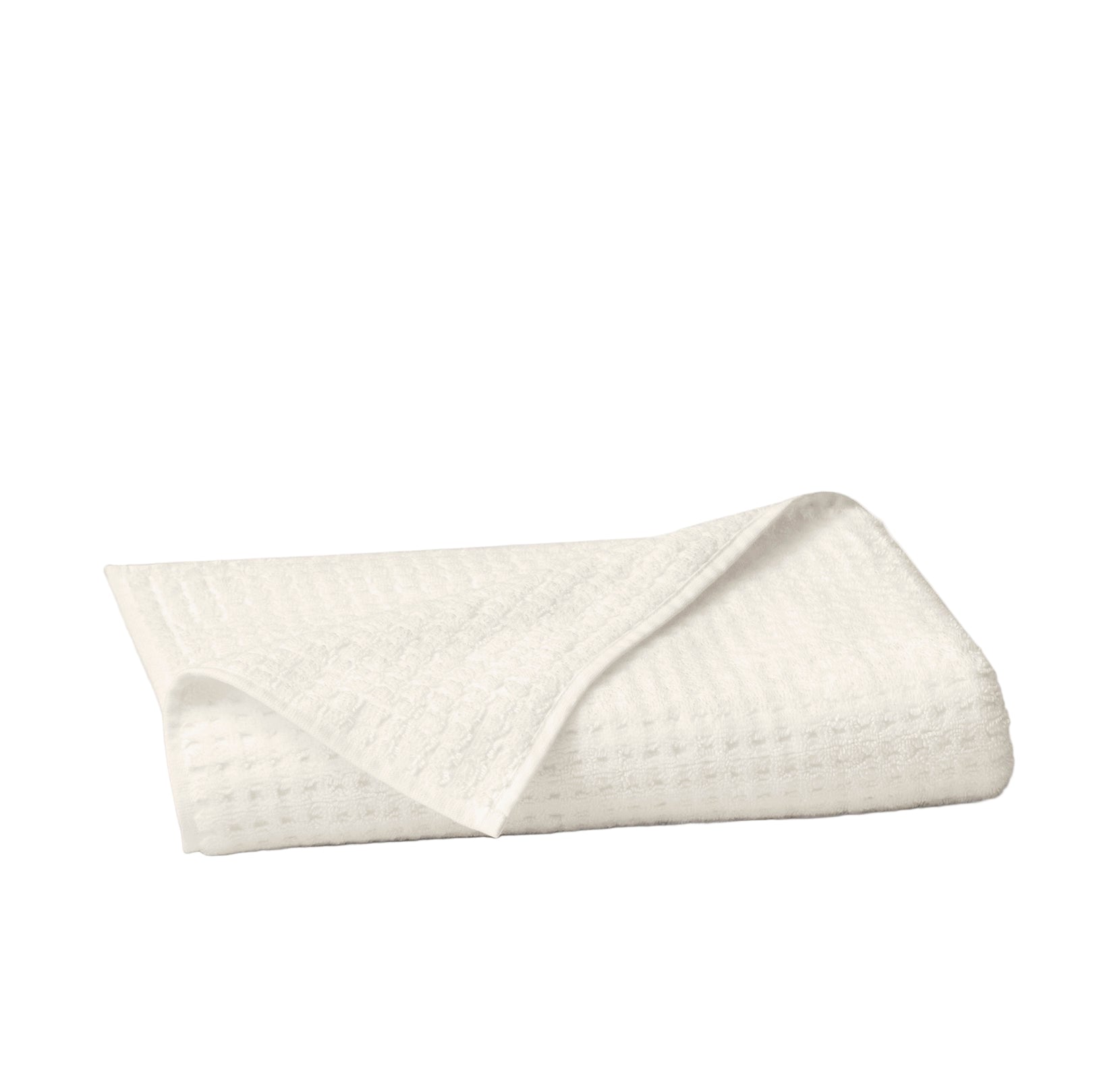 Turkish Waffle Bath Towel in Cream