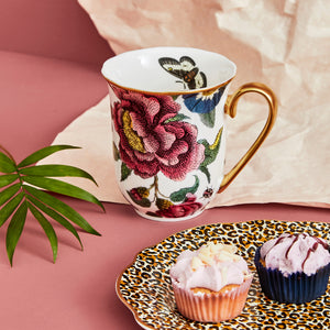 Creatures of Curiosity 12 Oz Mug in Floral