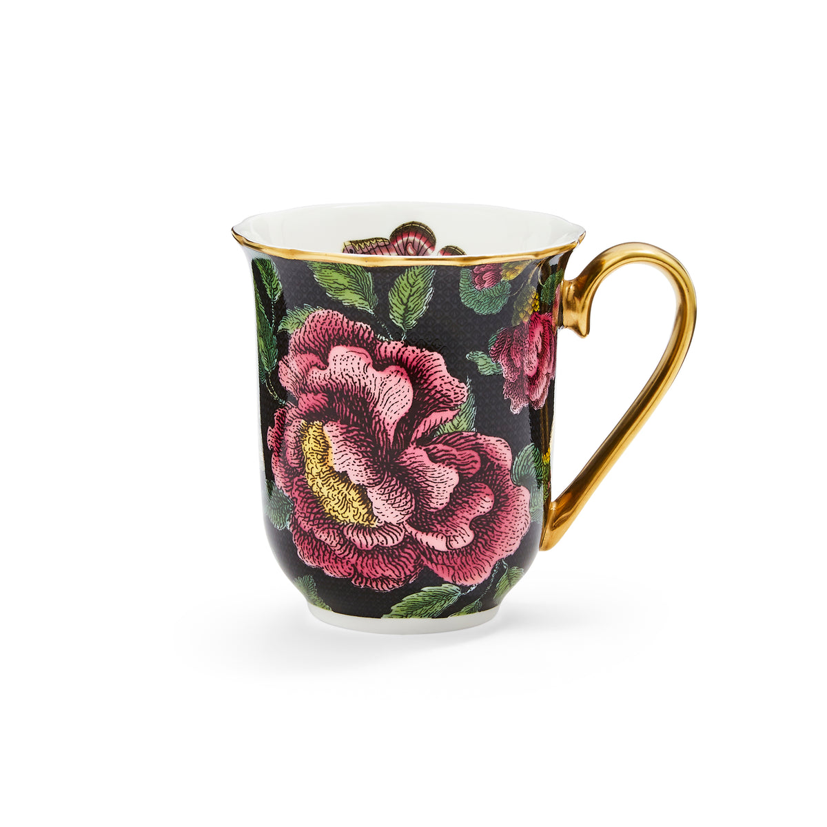 Creatures of Curiosity 12 Oz Mug in Black