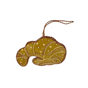 Croissant Ornament
