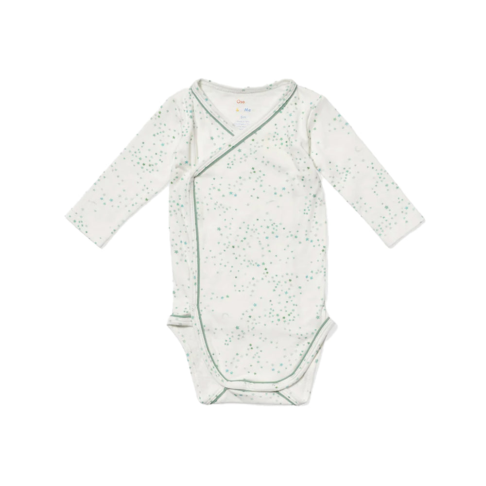 Crossbody One-piece in Seafoam Star