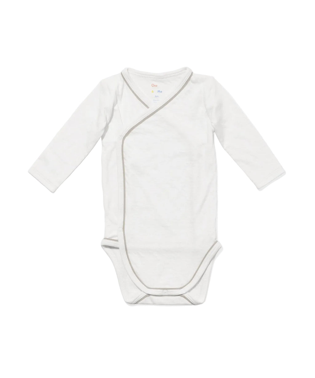 Crossbody One-Piece in Cloud Piping