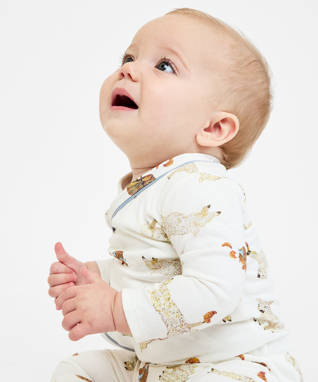 Crossbody One-Piece in Le Lamb