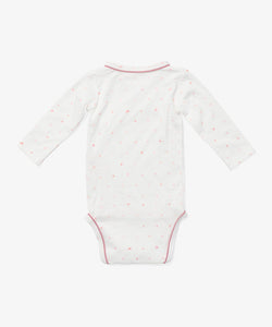 Crossbody One-Piece in Rose Hearts