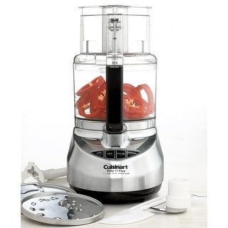 Cuisinart DLC-2011CHBY Prep 11 Plus 11-Cup Food Processor, Brushed Stainless