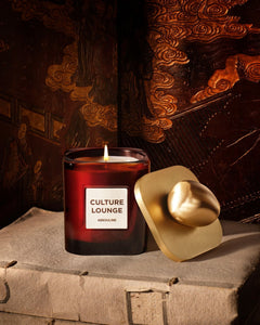 Library Candle in Culture Lounge