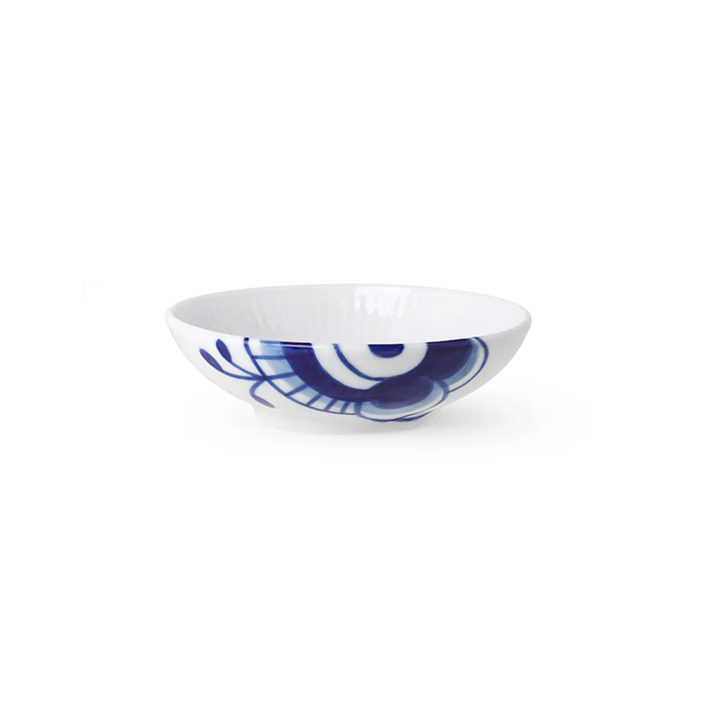 Blue Fluted Mega Bowl 9cl 3oz, 9cm 3.54"