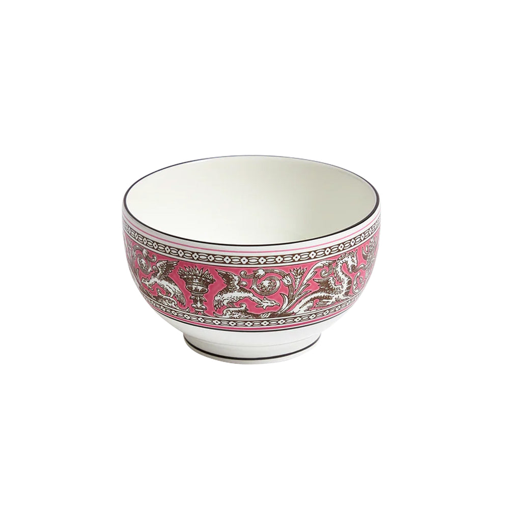 Florentine Fuchsia Rice Bowl