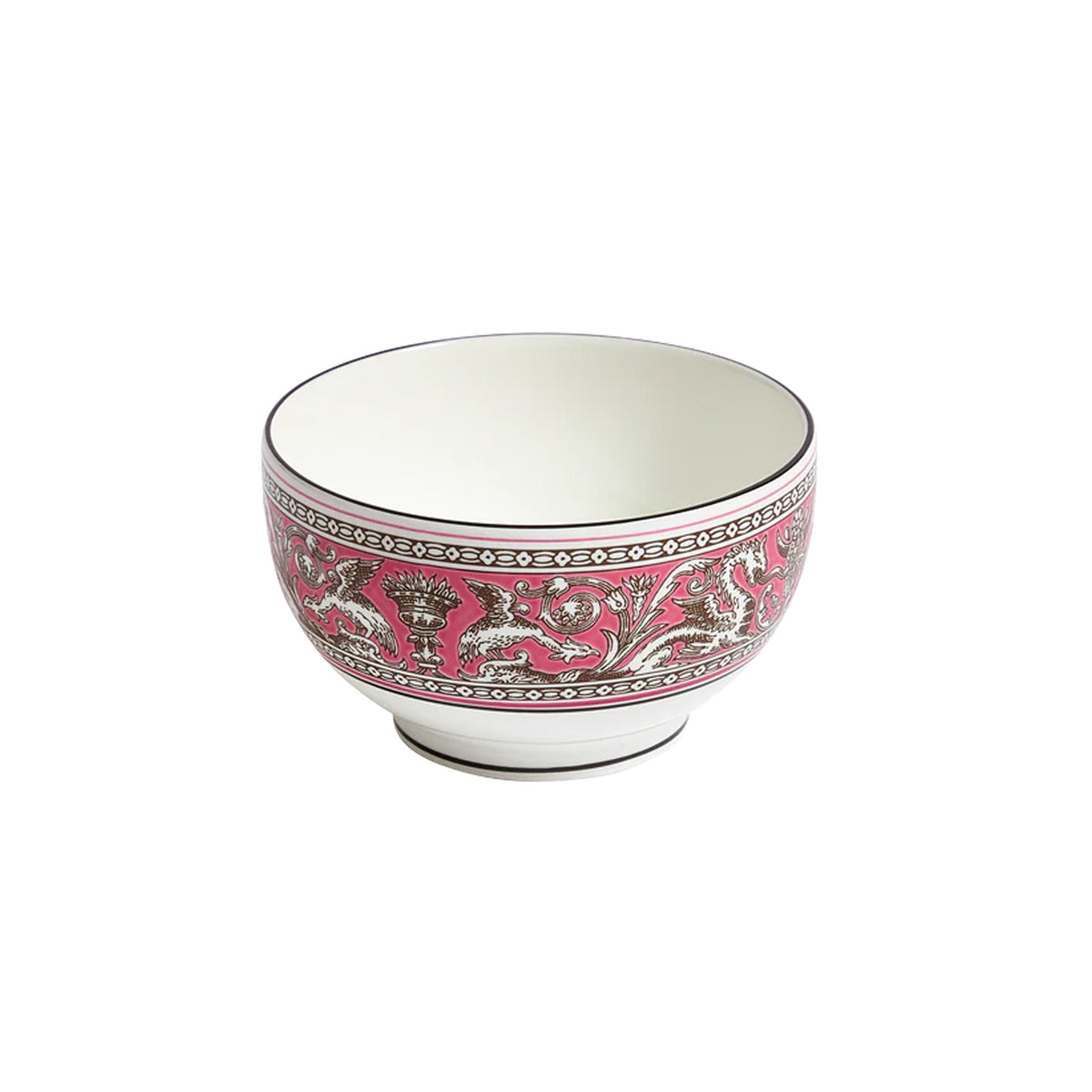 Florentine Fuchsia Rice Bowl