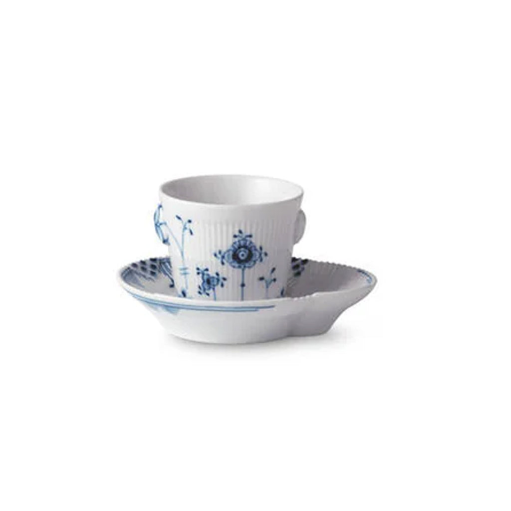 Blue Elements Espresso Cup and Saucer, 3.0 oz