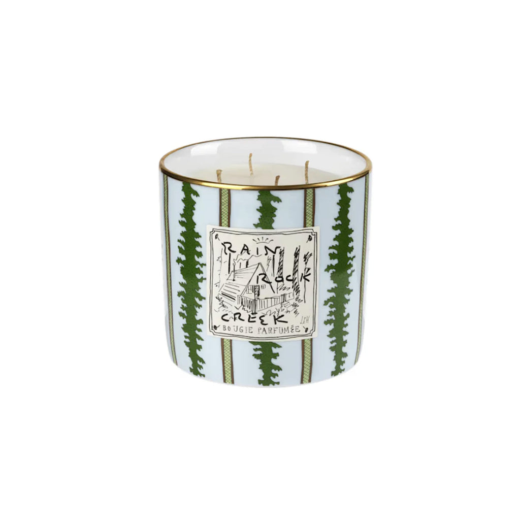 Profumi Luchino Scented Candle Rain Rock Creek