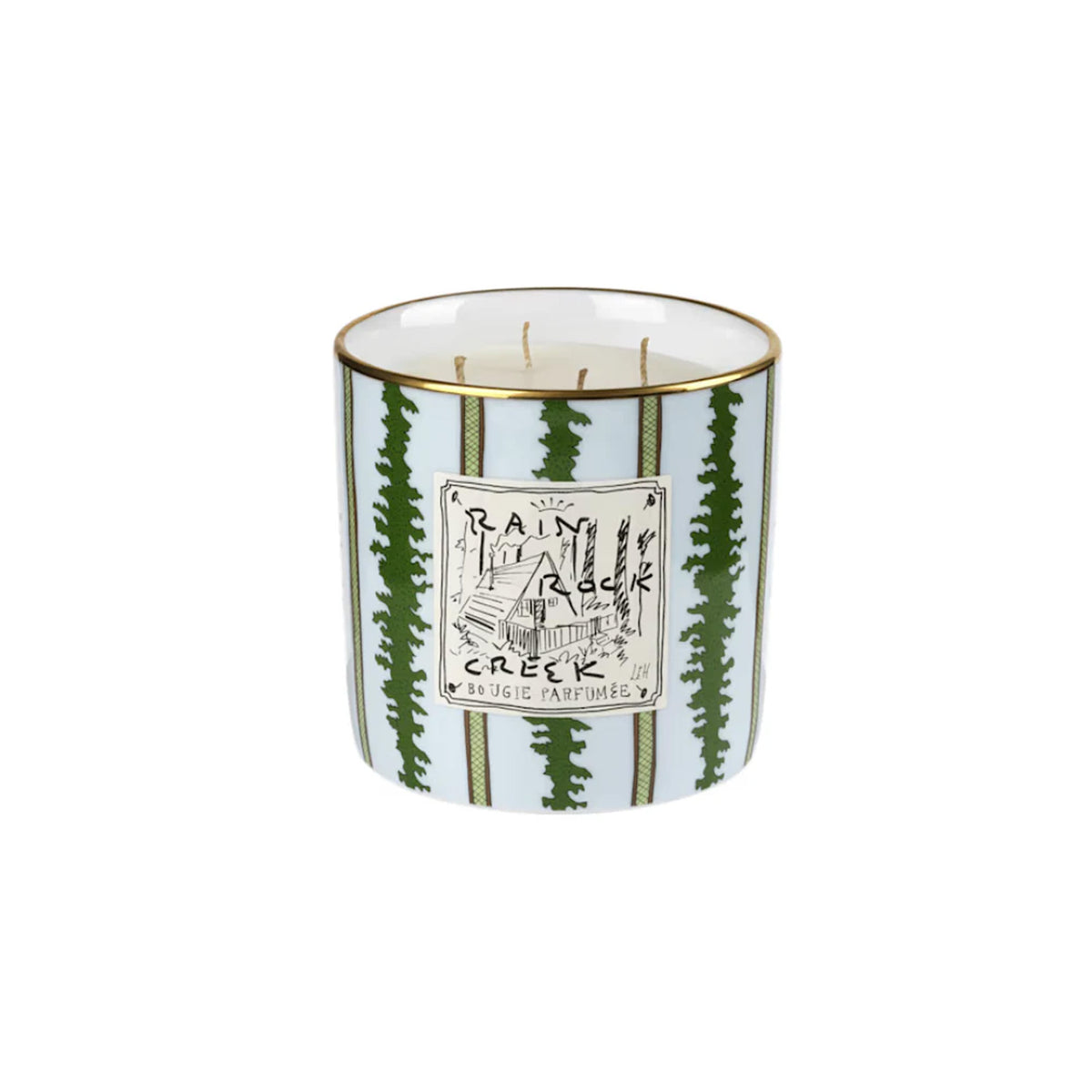 Profumi Luchino Scented Candle Rain Rock Creek