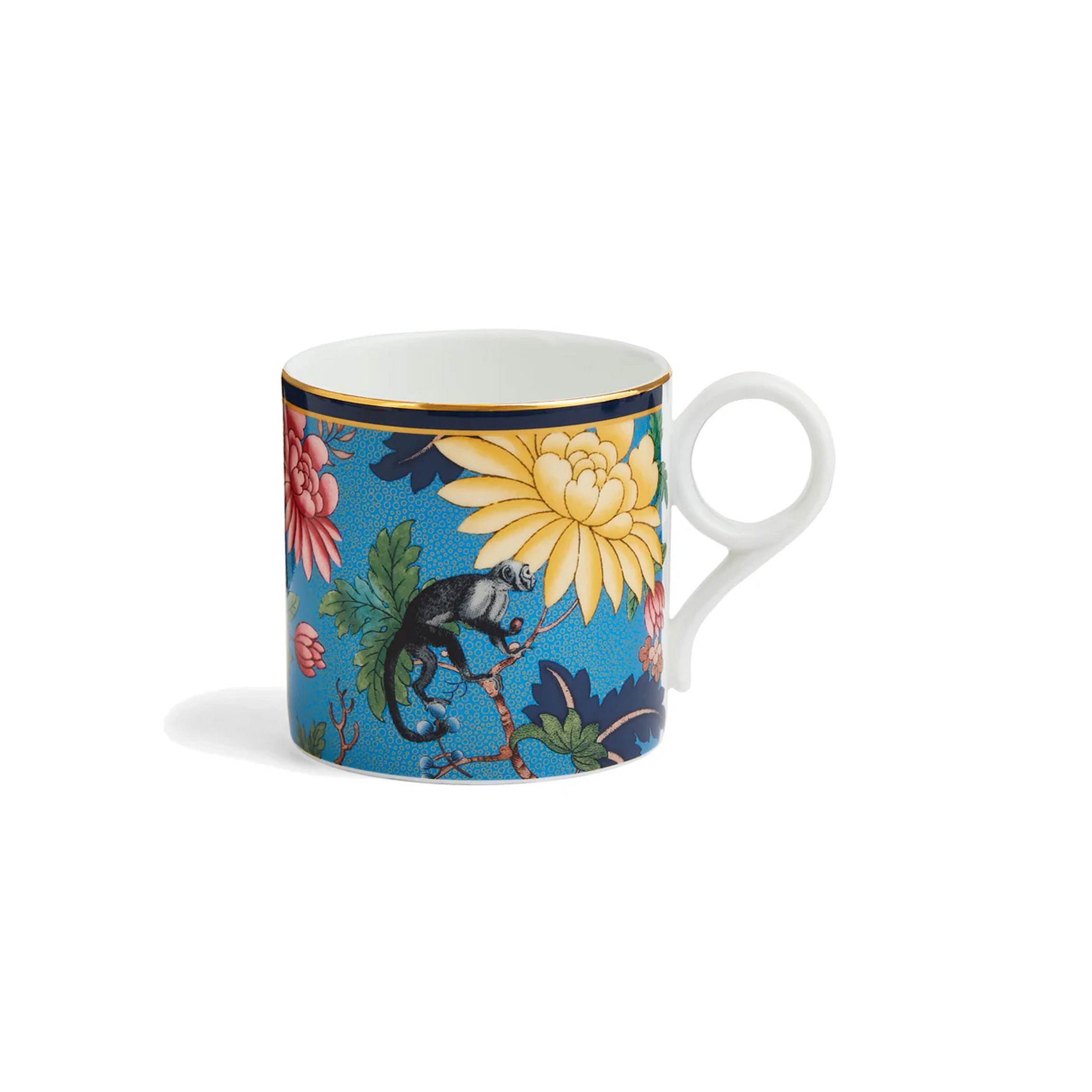 Wonderlust Sapphire Garden Mug, Large