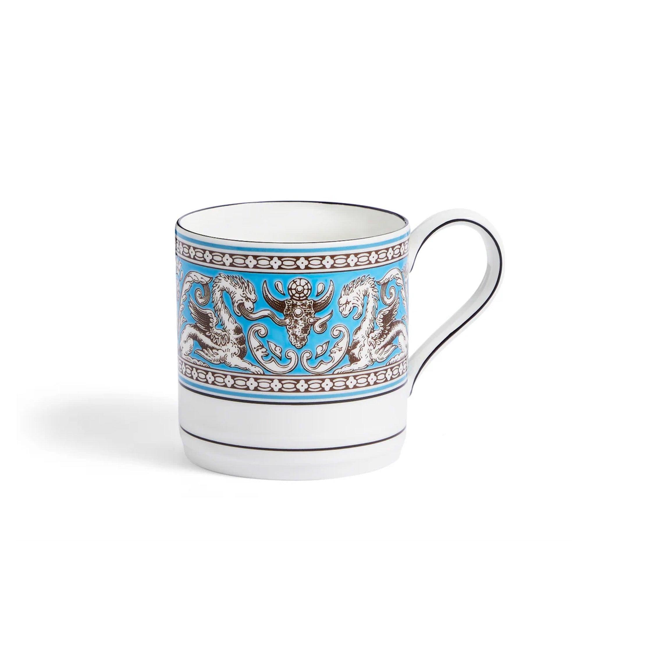 Florentine Turquoise Large Mug