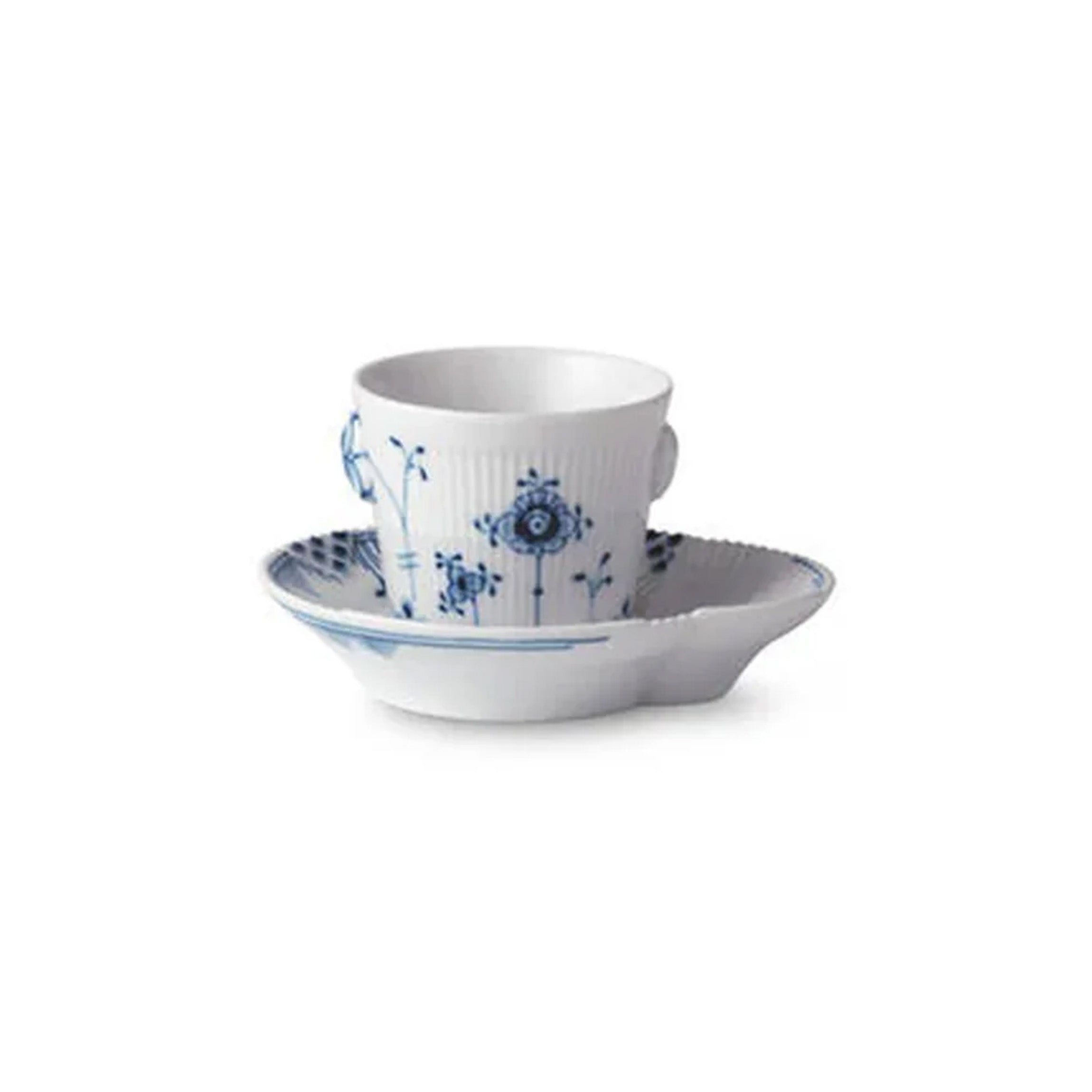 Blue Elements Espresso Cup and Saucer, 3.0 oz