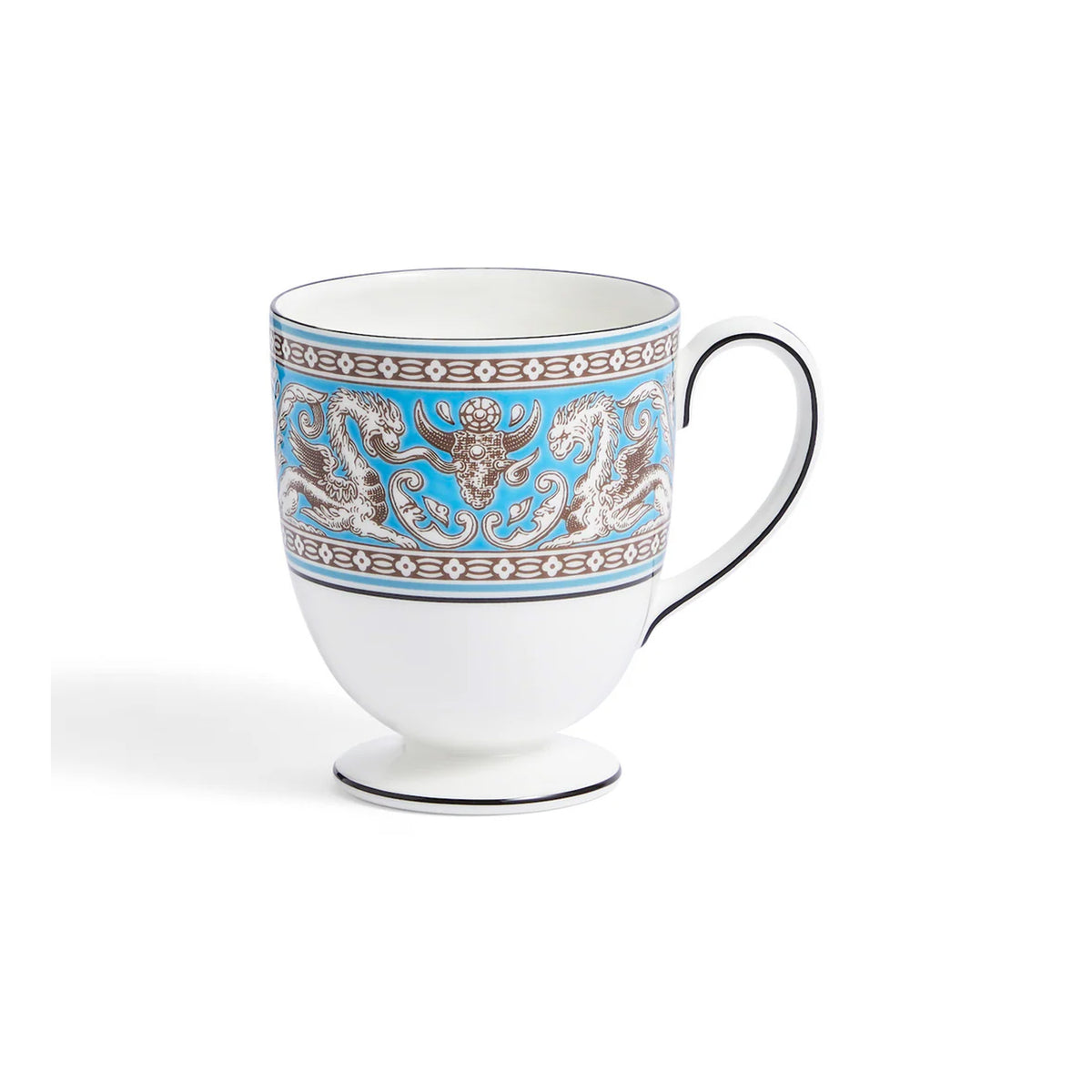Florentine Turquoise Mug