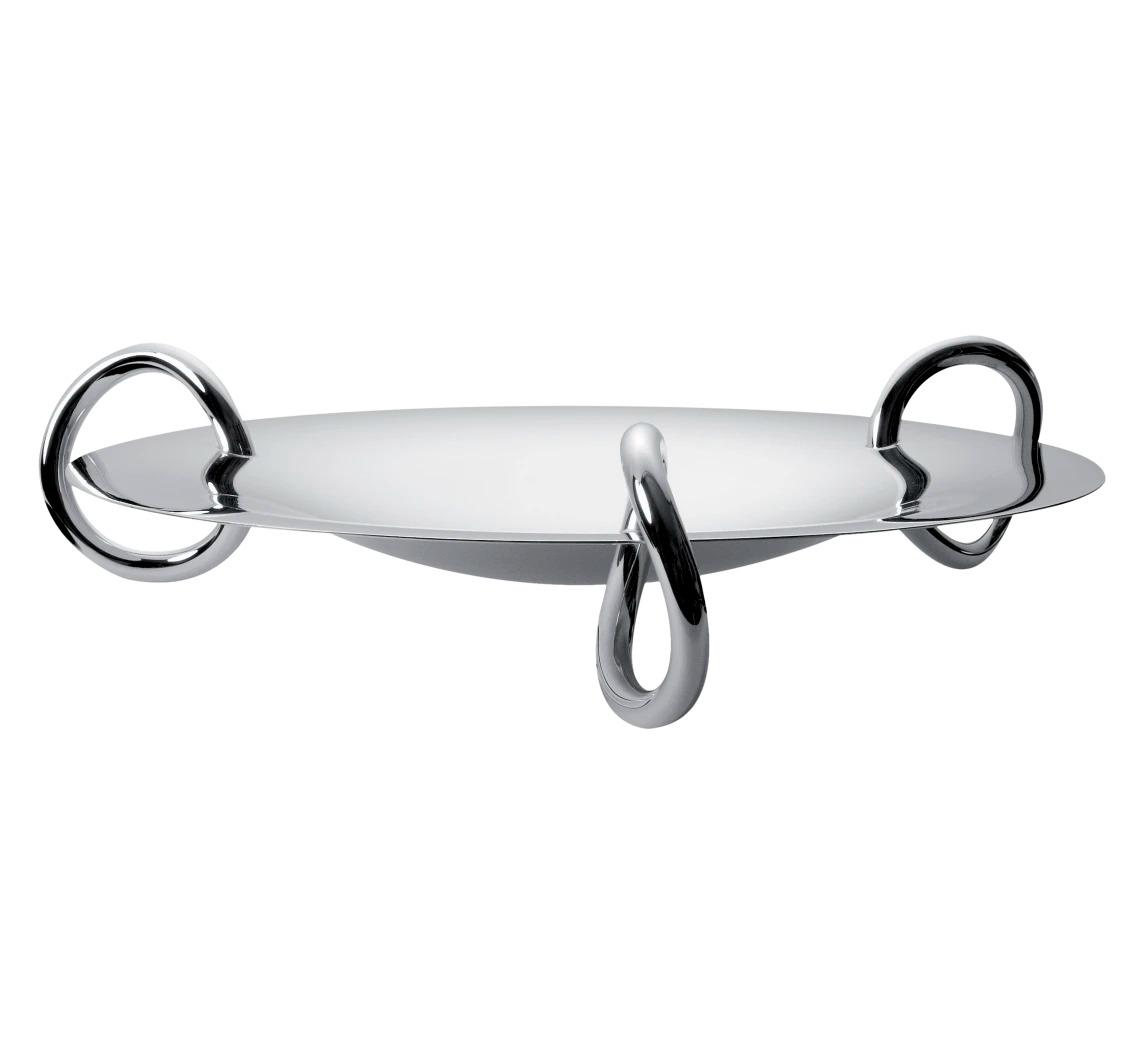 Vertigo Silver-plated Centerpiece Bowl