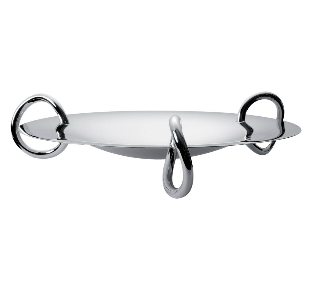 Vertigo Silver-plated Centerpiece Bowl