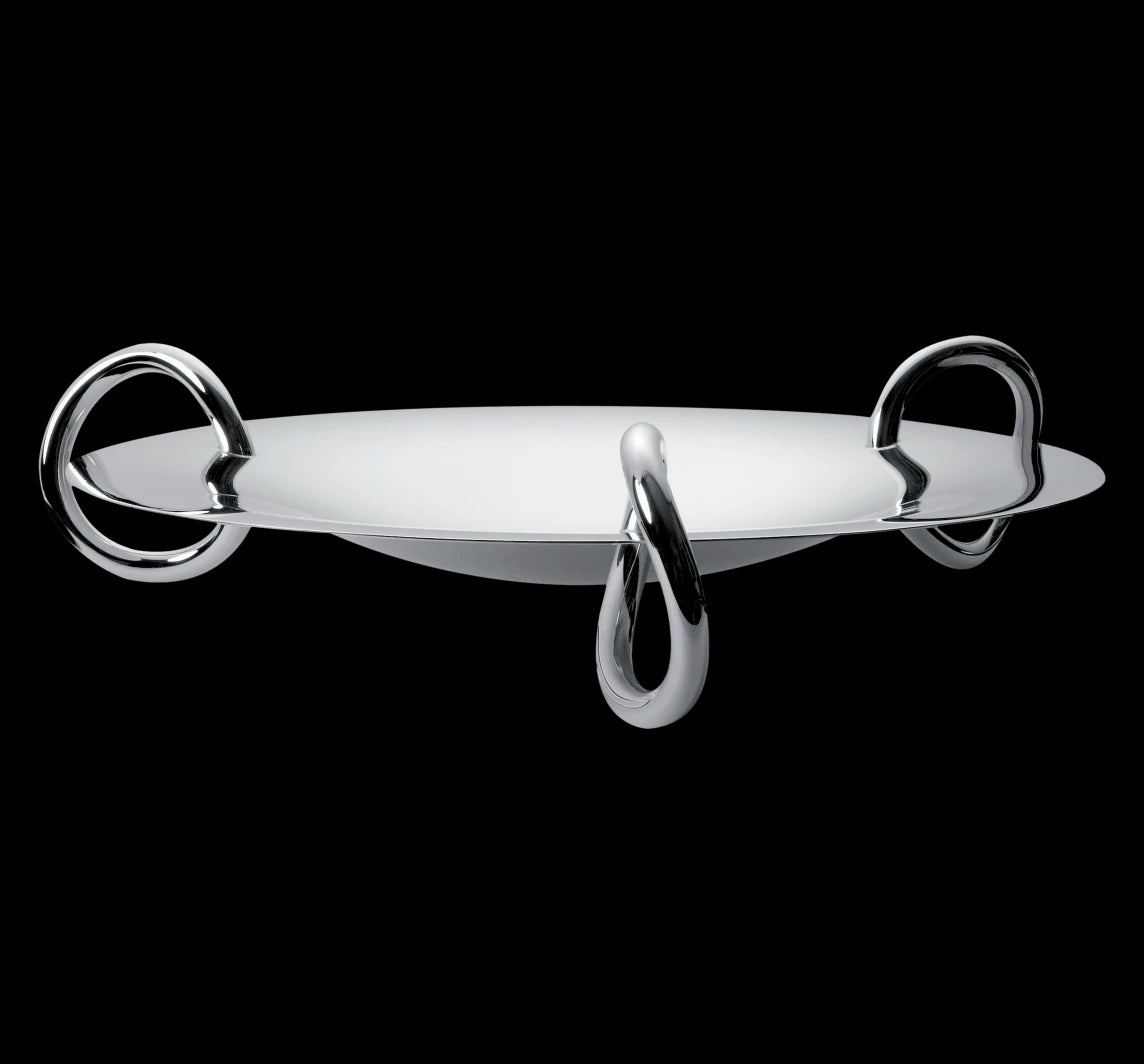 Vertigo Silver-plated Centerpiece Bowl