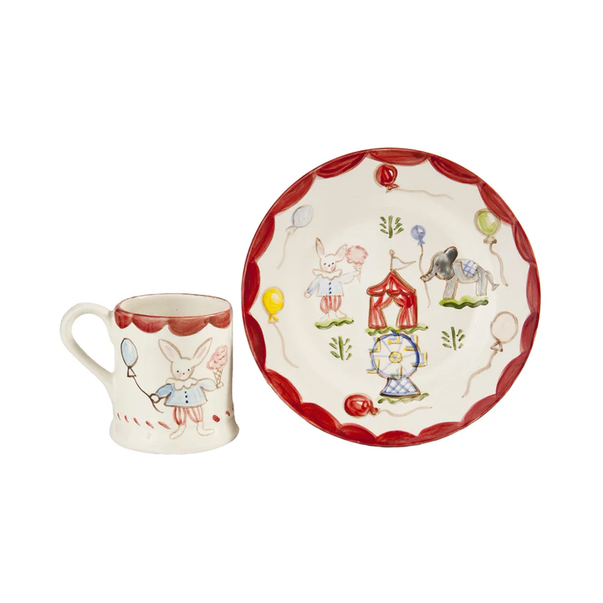 Children's Cup and Plate Set