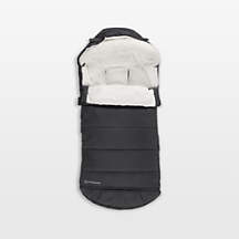 Black Stroller Footmuff