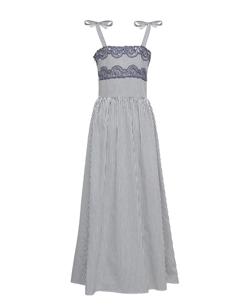 Sabine Maxi Dress in Waterfalls at Night