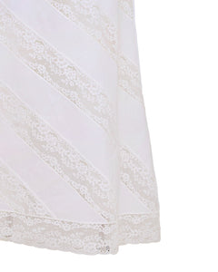 Chanel Long Dress in Optical Muslin