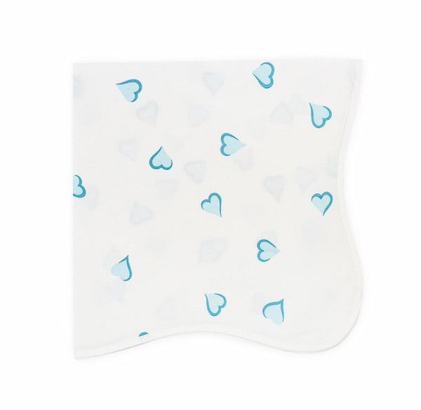 Coeurs Turquoise 20" Napkin